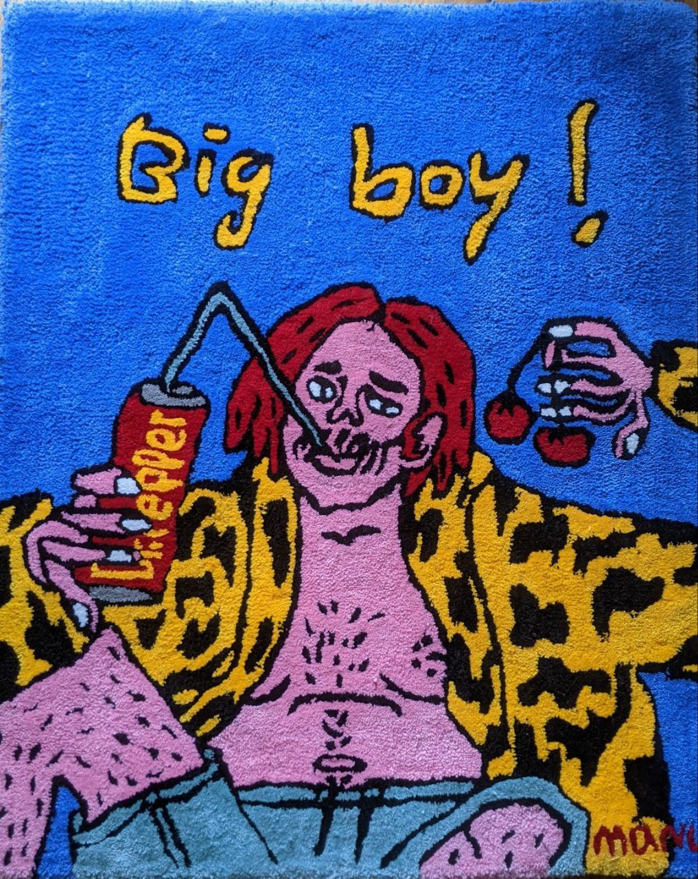 Аня Ману (Объект - 
                  79 x 97 см) Big boy