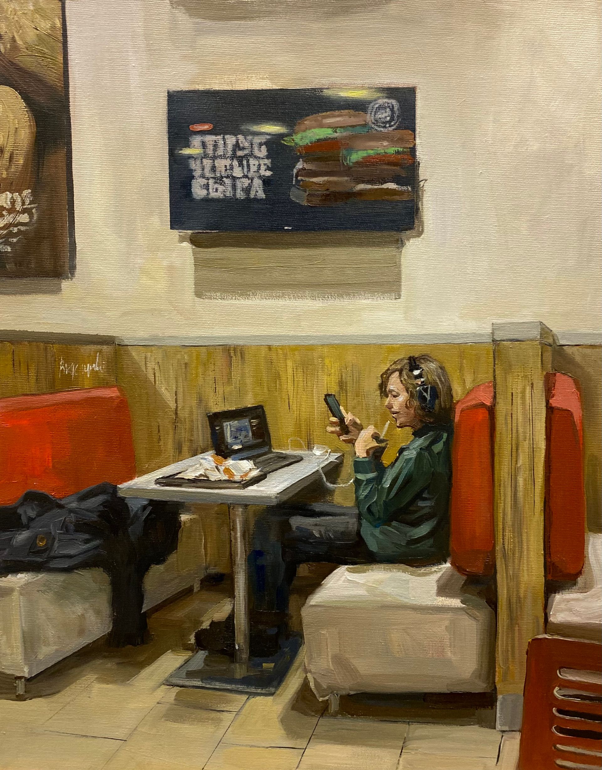 Вячеслав Кривцов (Картина, живопись - 
                  40 x 50 см) Кинг Комбо