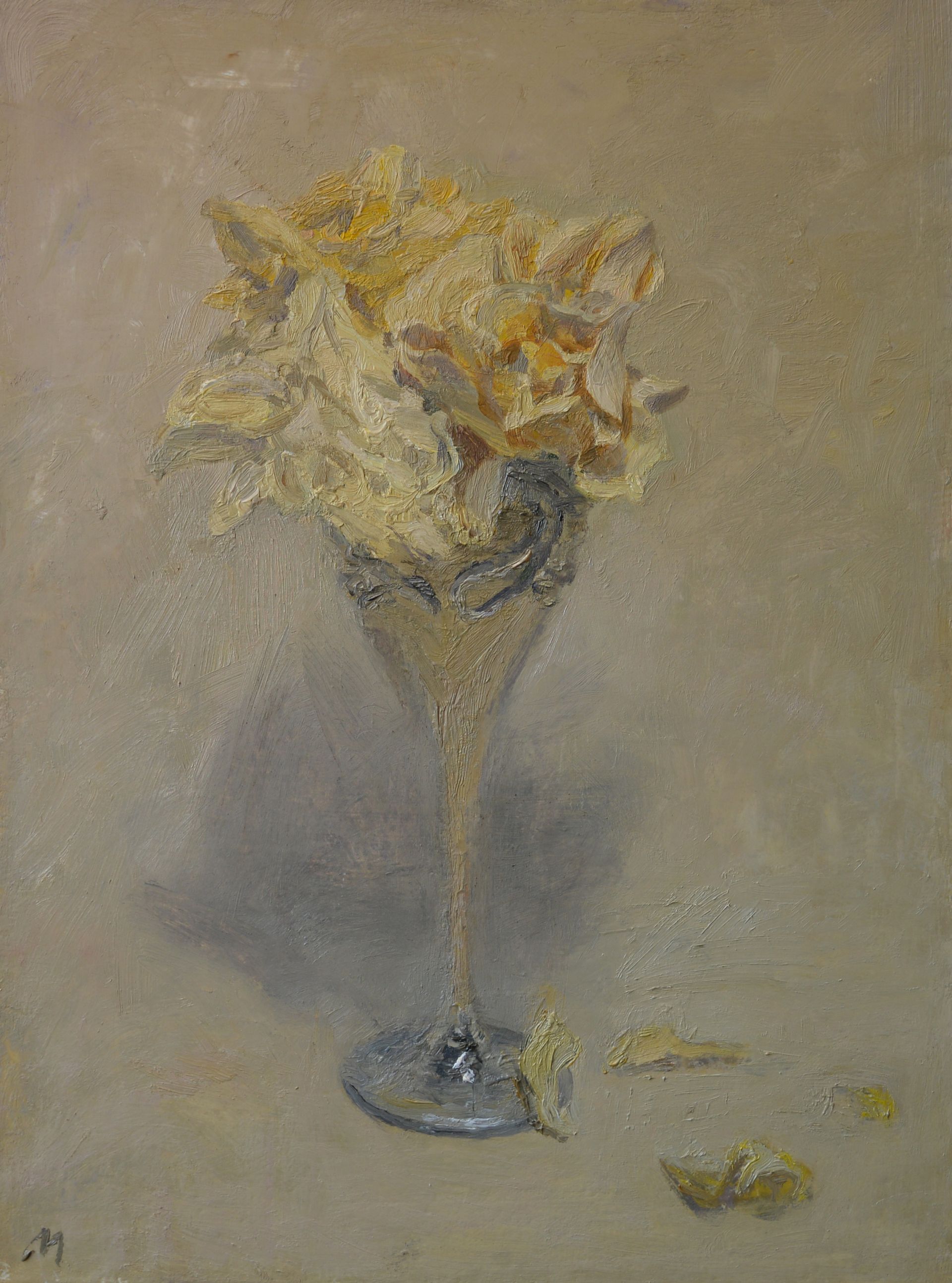 Ольга Менжилий (Картина, живопись - 
                  35 x 40 см) Розы