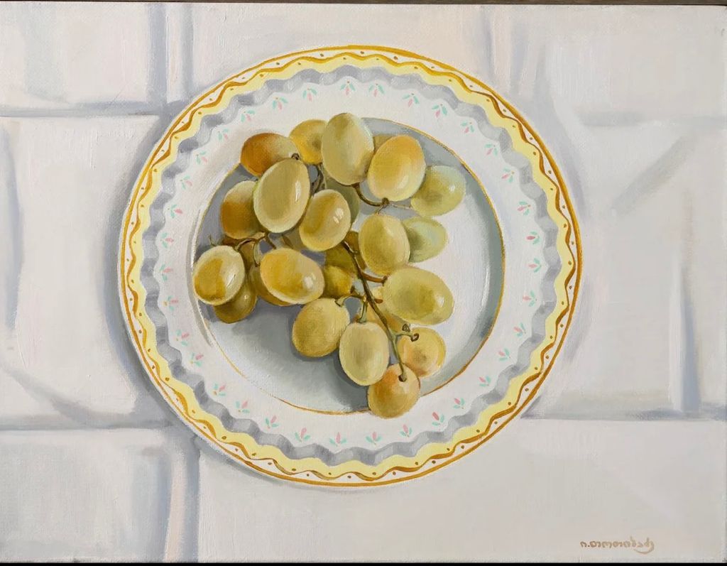 Ирина Тотибадзе (Картина, живопись - 
                  40 x 30 см) Виноград