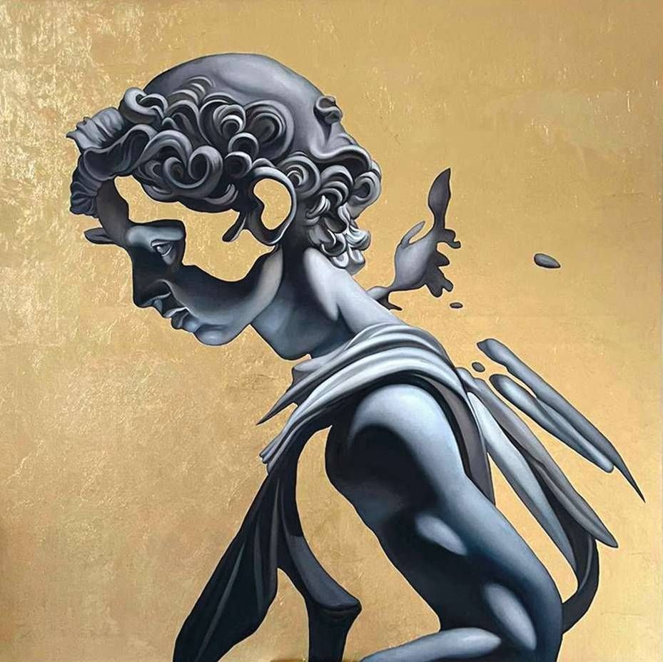 Наталья Гудович (Картина, живопись - 
                  130 x 130 см) Angeli Nuovi