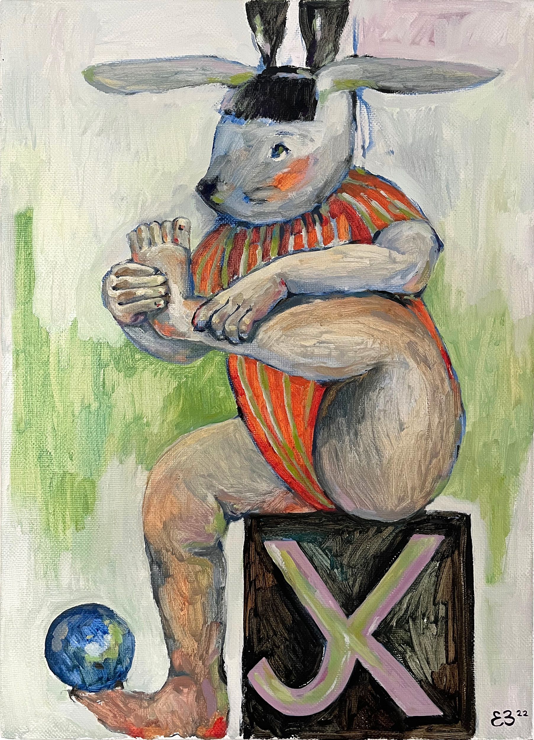 Екатерина Запрудина (Картина, живопись - 
                  50 x 70 см) Муза