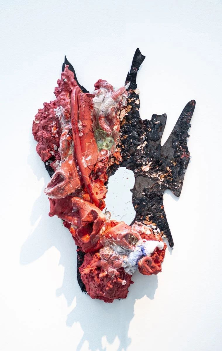 Даниил Антропов (Скульптура - 
                  43 x 62 см) Sculptural mirror 2