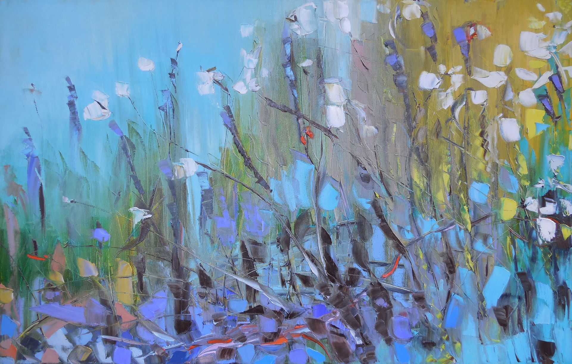 Андрей Шенгелия (Картина, живопись - 
                  110 x 70 см) Tout sera