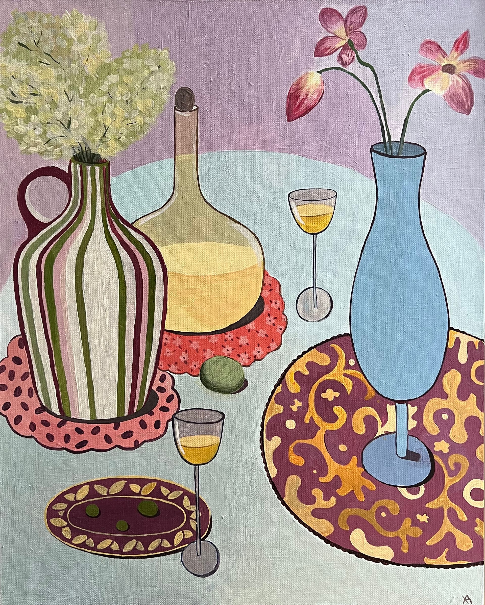 Анна Холоша (Картина, живопись - 
                  40 x 50 см) Цветок Лотоса