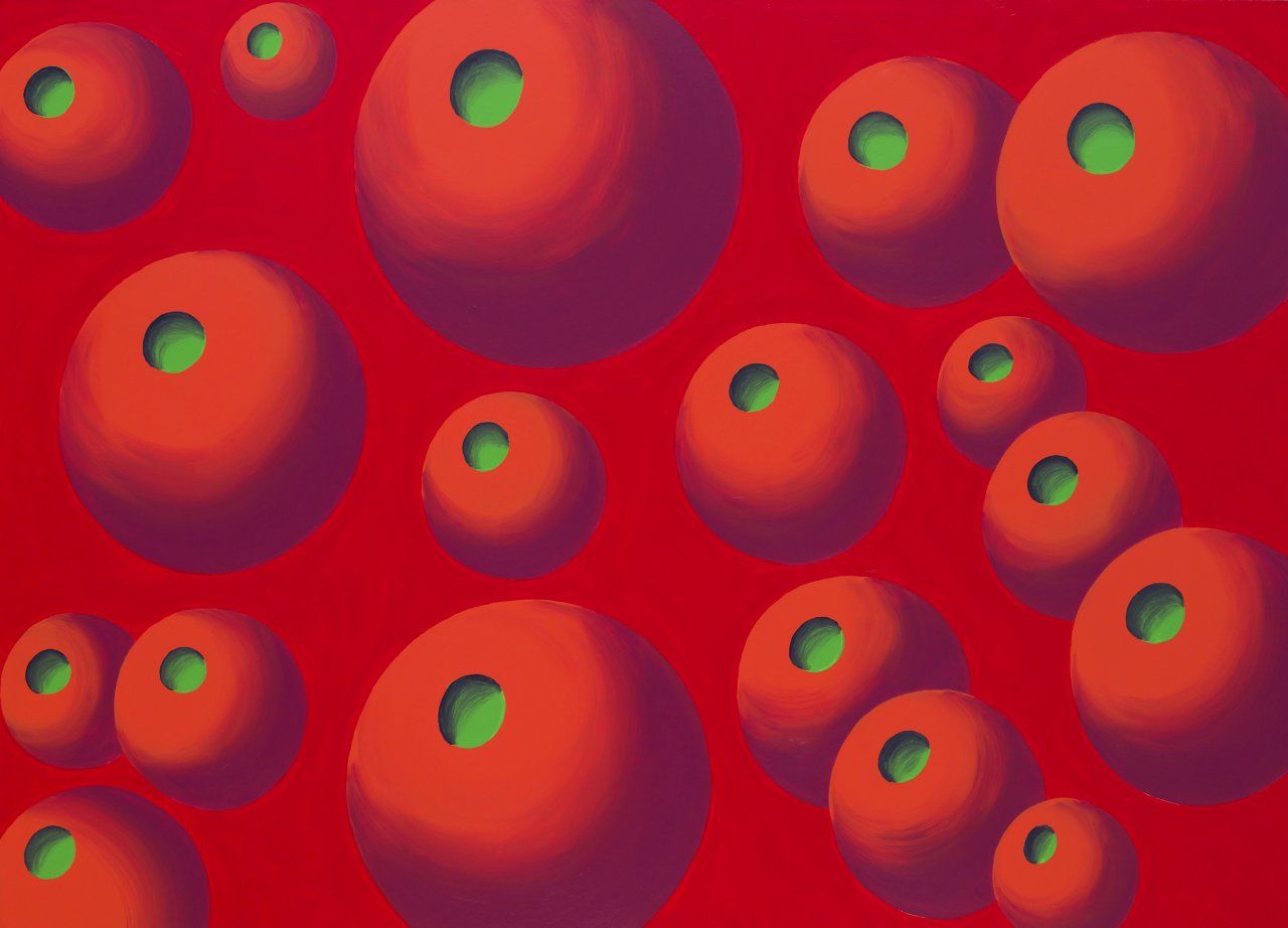 Олег Хвостов (Картина, живопись - 
                  140 x 100 см) Мандарины