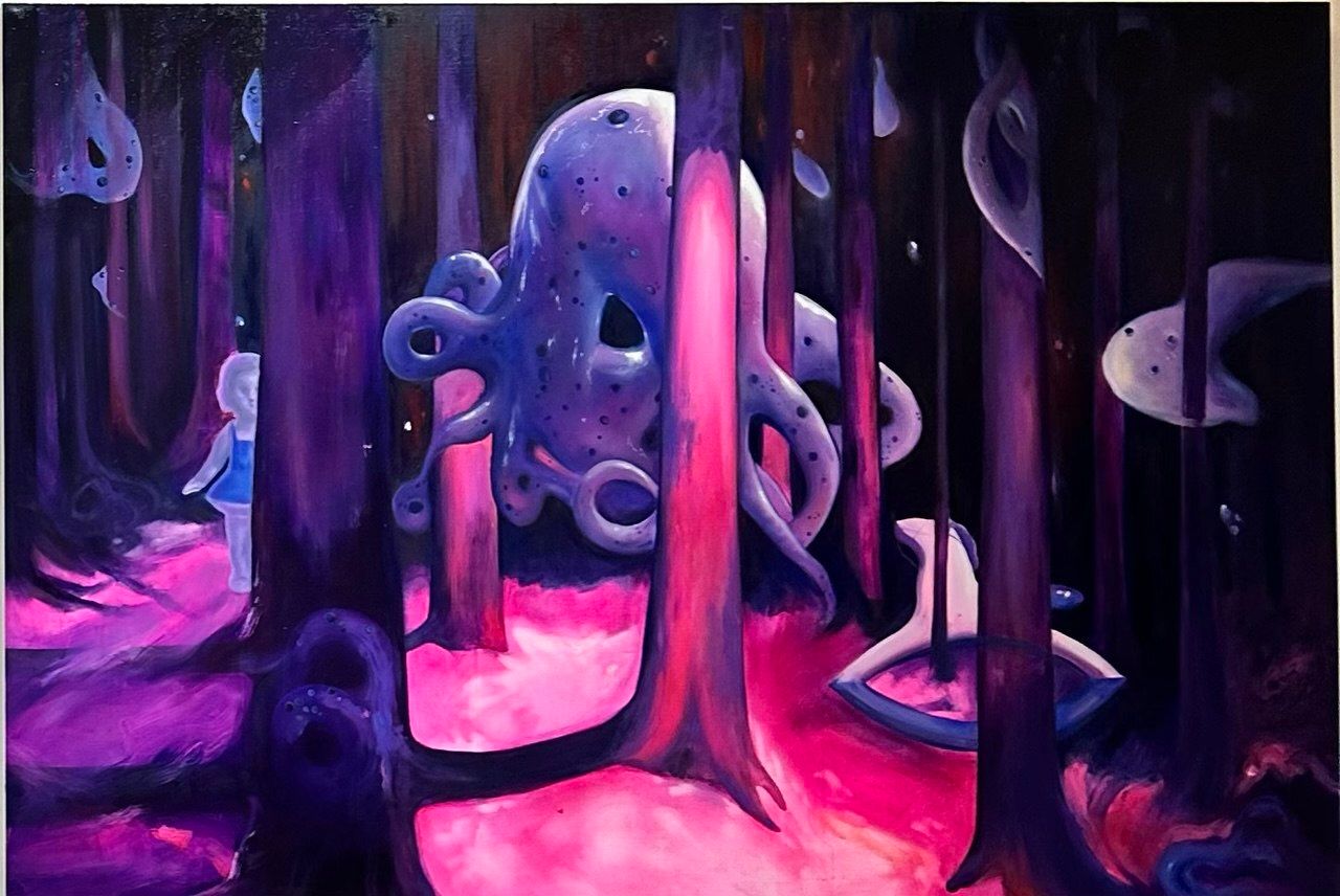 Кристина Пуршина (Картина, живопись - 
                  200 x 150 см) Сон №2