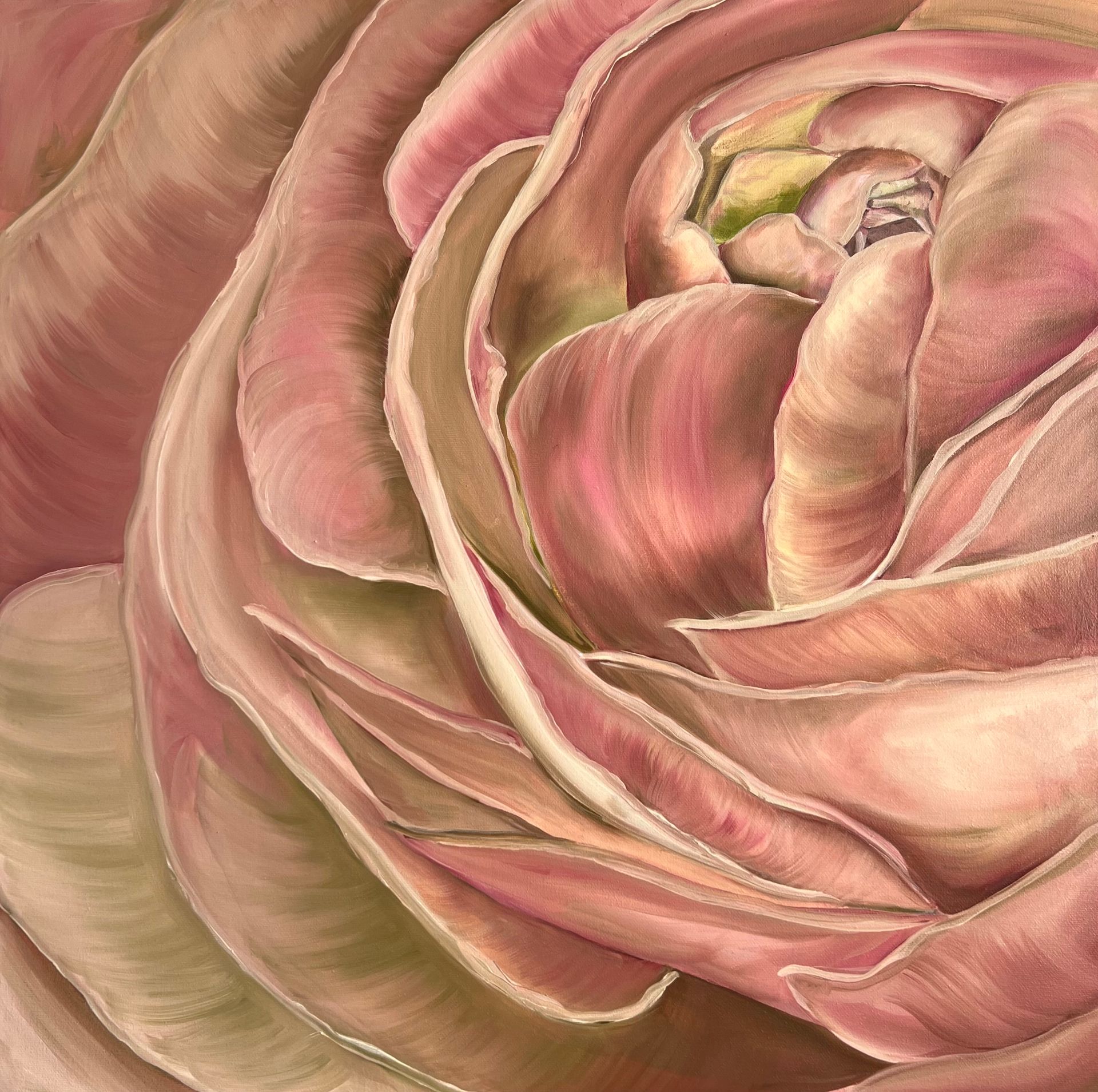Инна Сумина (Картина, живопись - 
                  60 x 60 см) Пробуждение