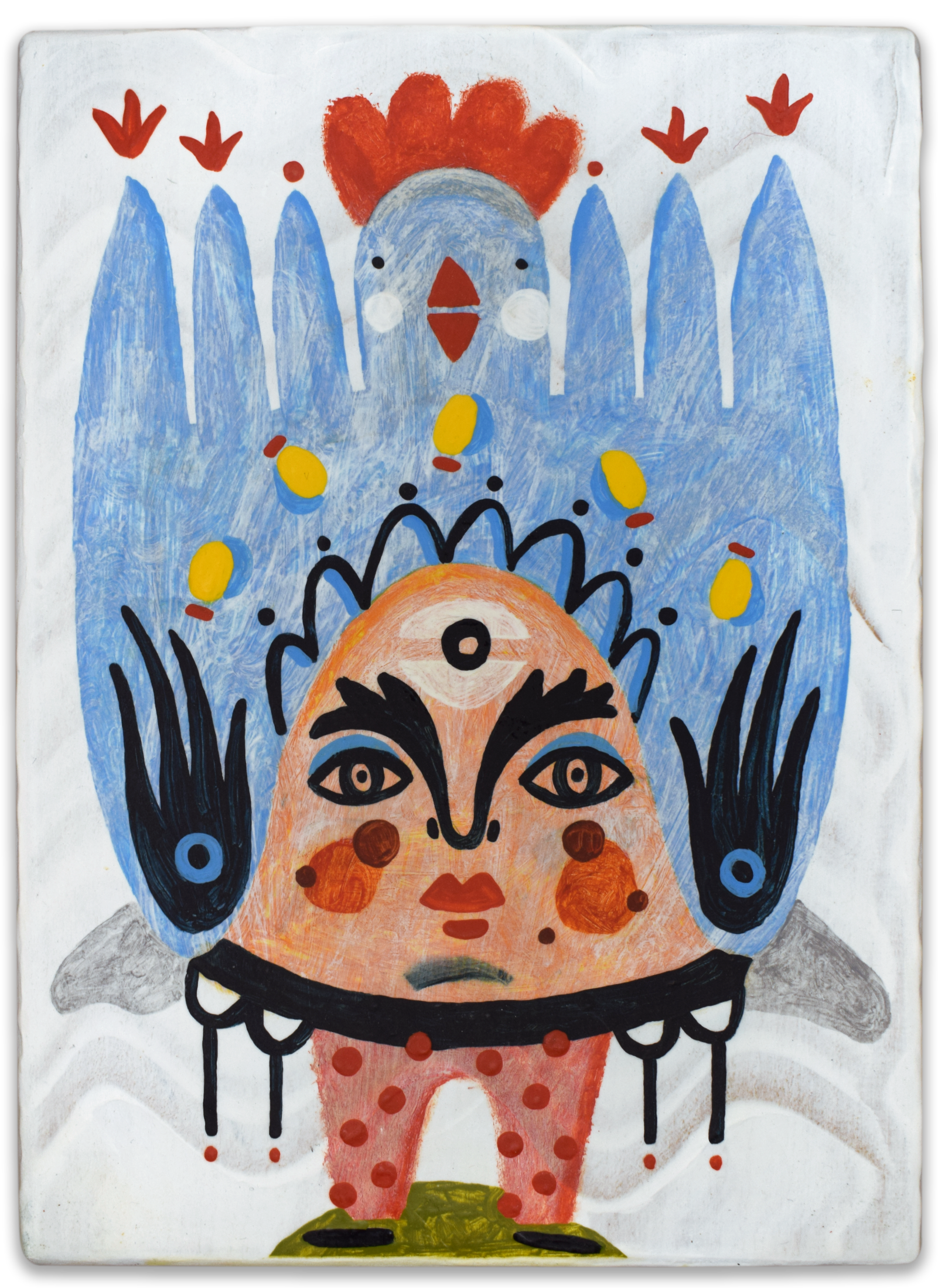 Лена Романовская (Картина, живопись - 
                  13 x 18 см) Шалтай-болтай