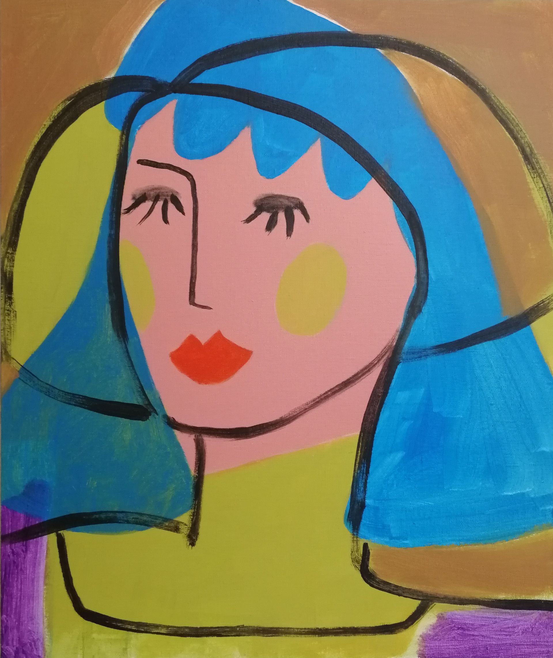 Елена Науширванова (Картина, живопись - 
                  50 x 60 см) Без названия