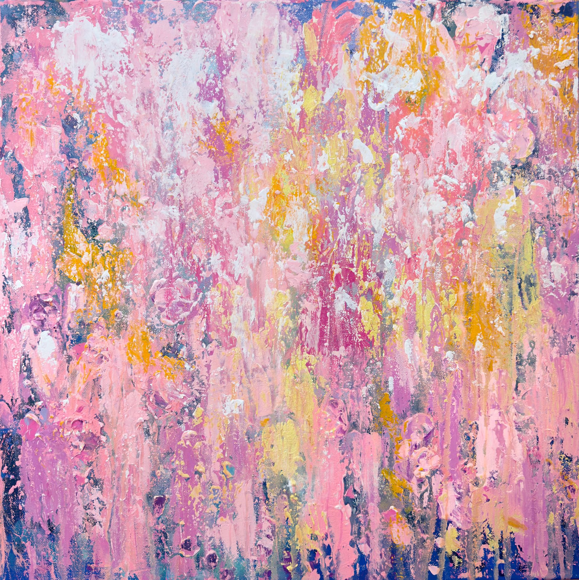 Анна Ганина (Картина, живопись - 
                  50 x 50 см) Pink dreams
