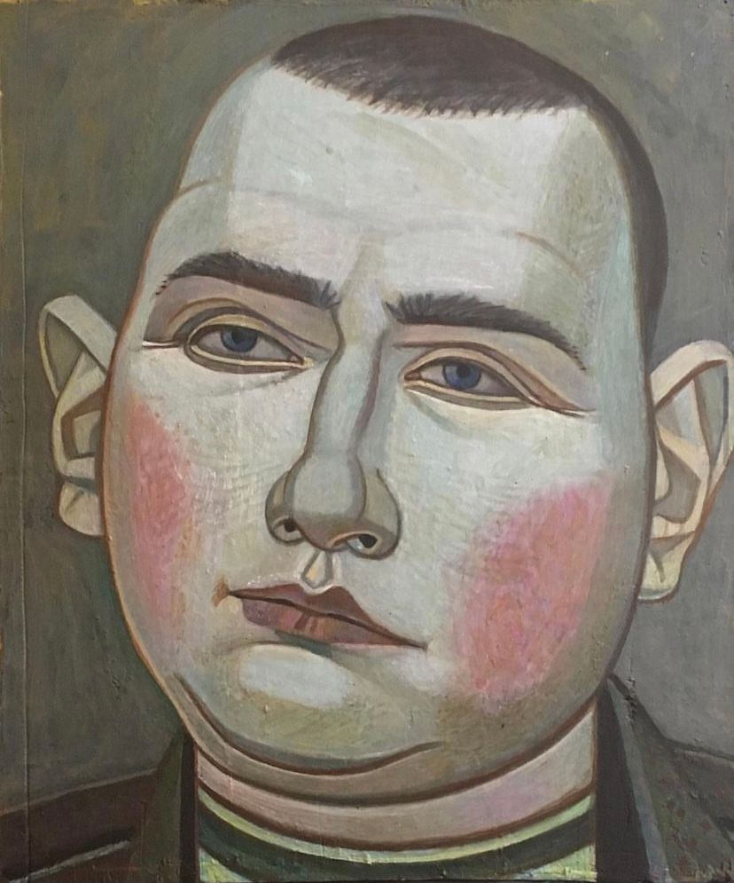 Иван Афонский (Картина, живопись - 
                  23 x 27 см) Стрелок