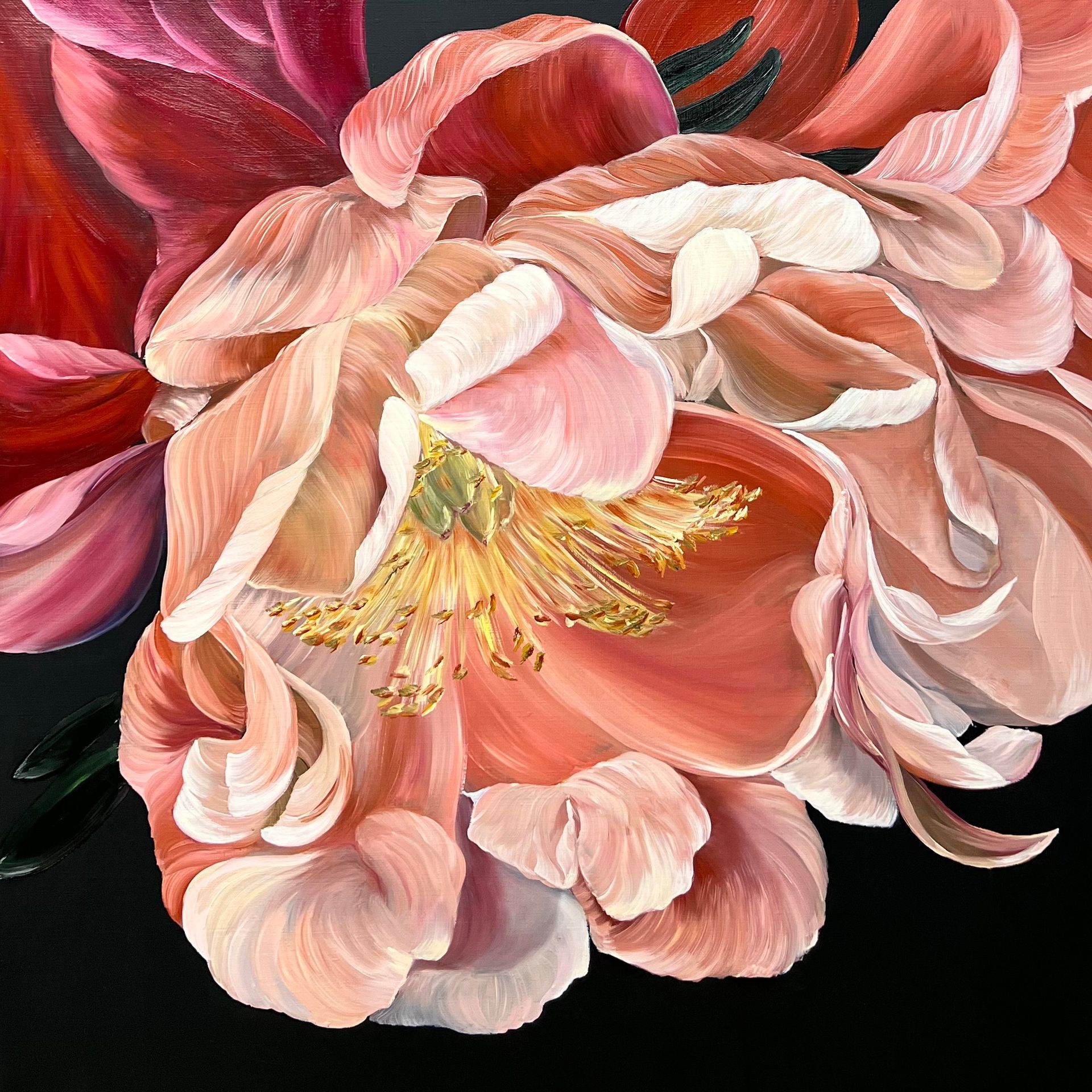 Инна Сумина (Картина, живопись - 
                  60 x 60 см) Первое свидание