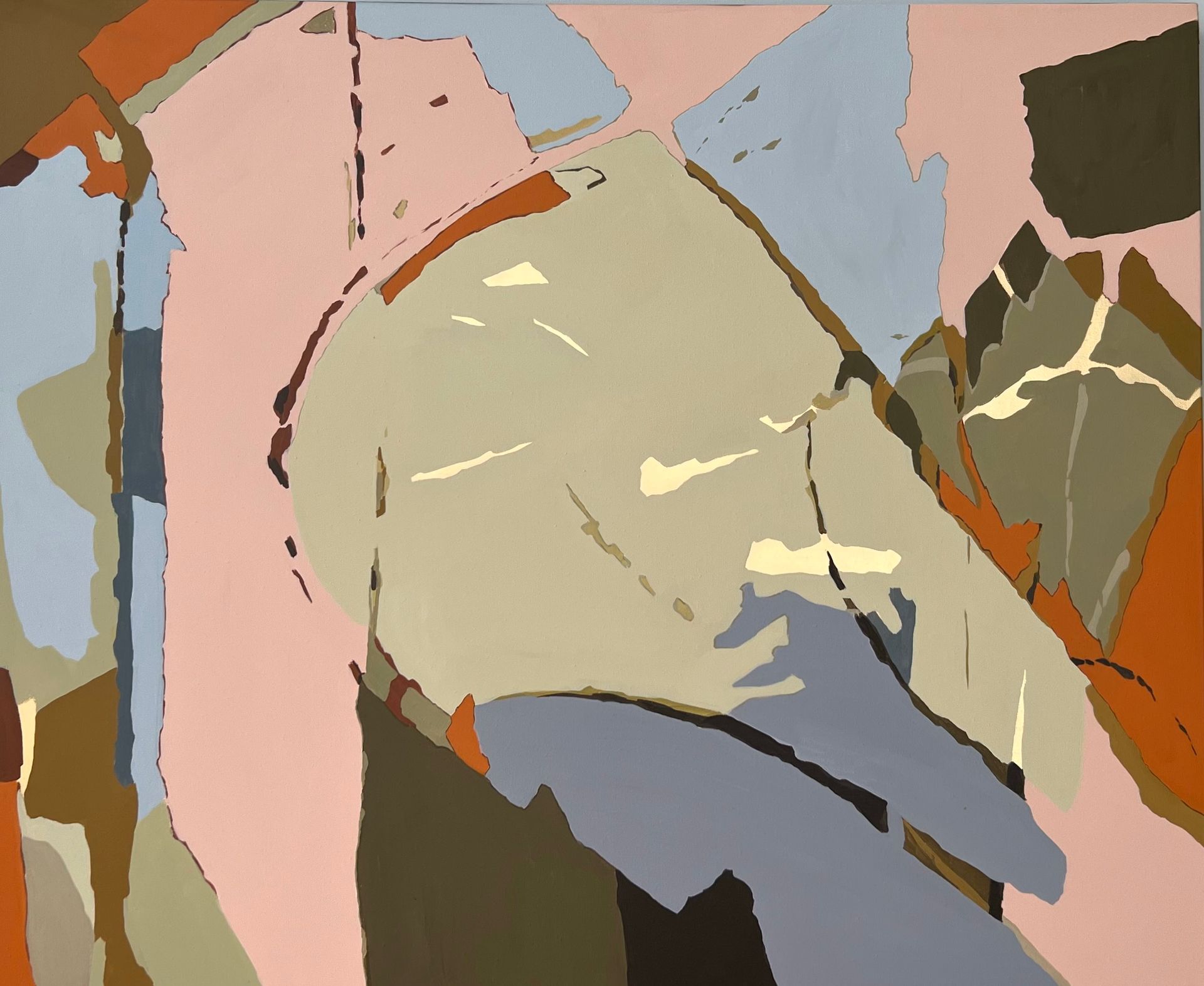 Ольга Змиевец (Картина, живопись - 
                  110 x 90 см) COLOUR MOVEMENT