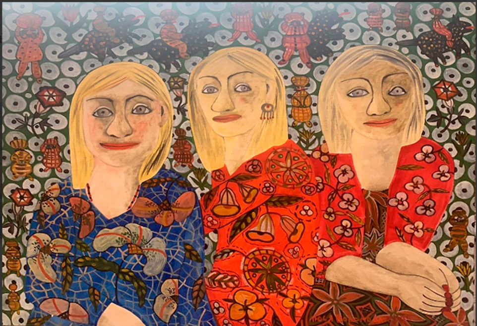 Люся Воронова (Картина, живопись - 
                  99.5 x 80 см) Наташа. Начало лета