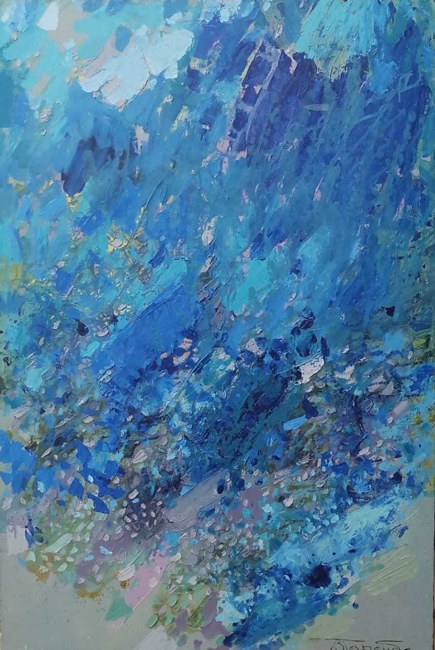 Полина Заремба (Картина, живопись - 
                  80 x 120 см) Турмалин