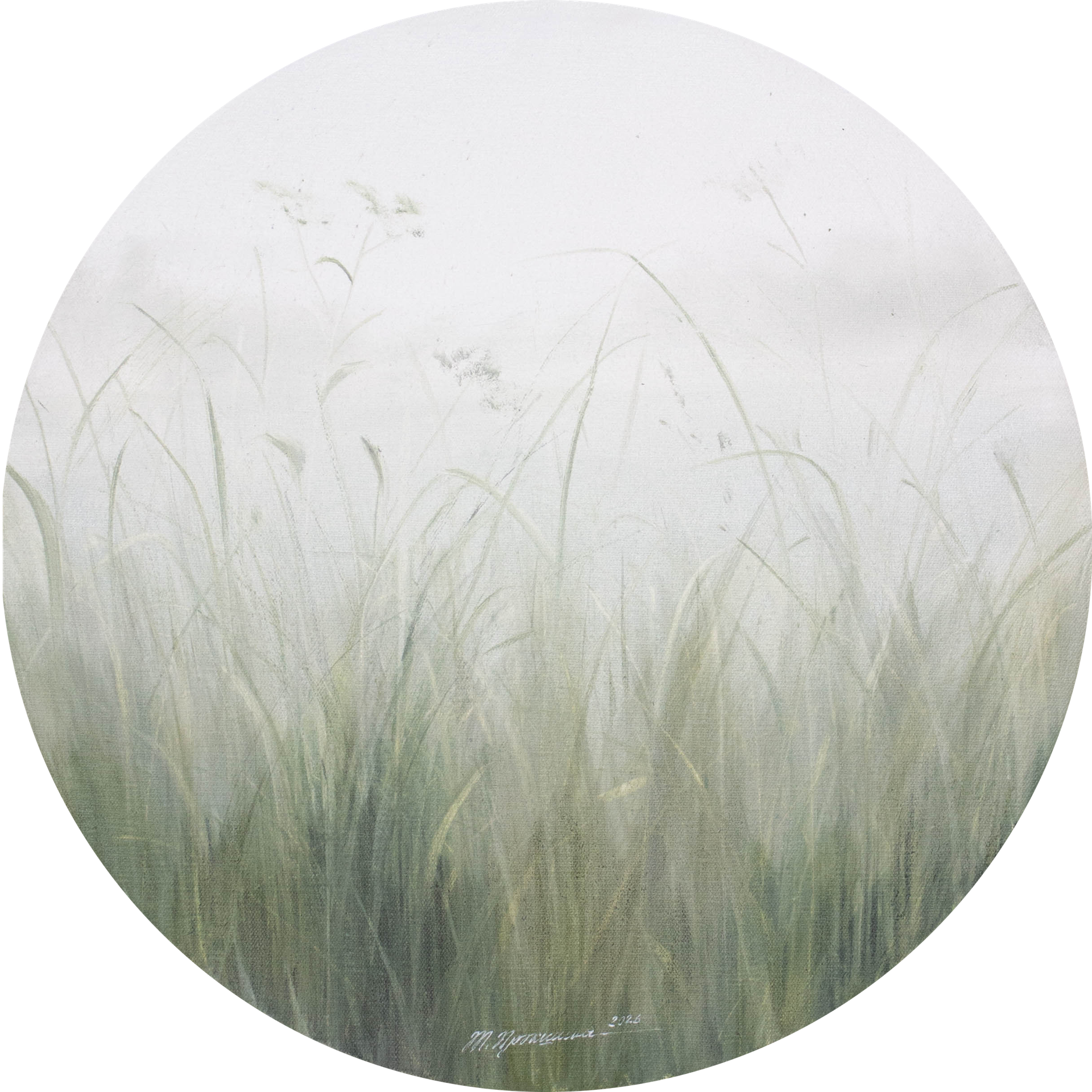 Татьяна Прокшина (Картина, живопись - 
                  50 x 50 см) Травы 260118