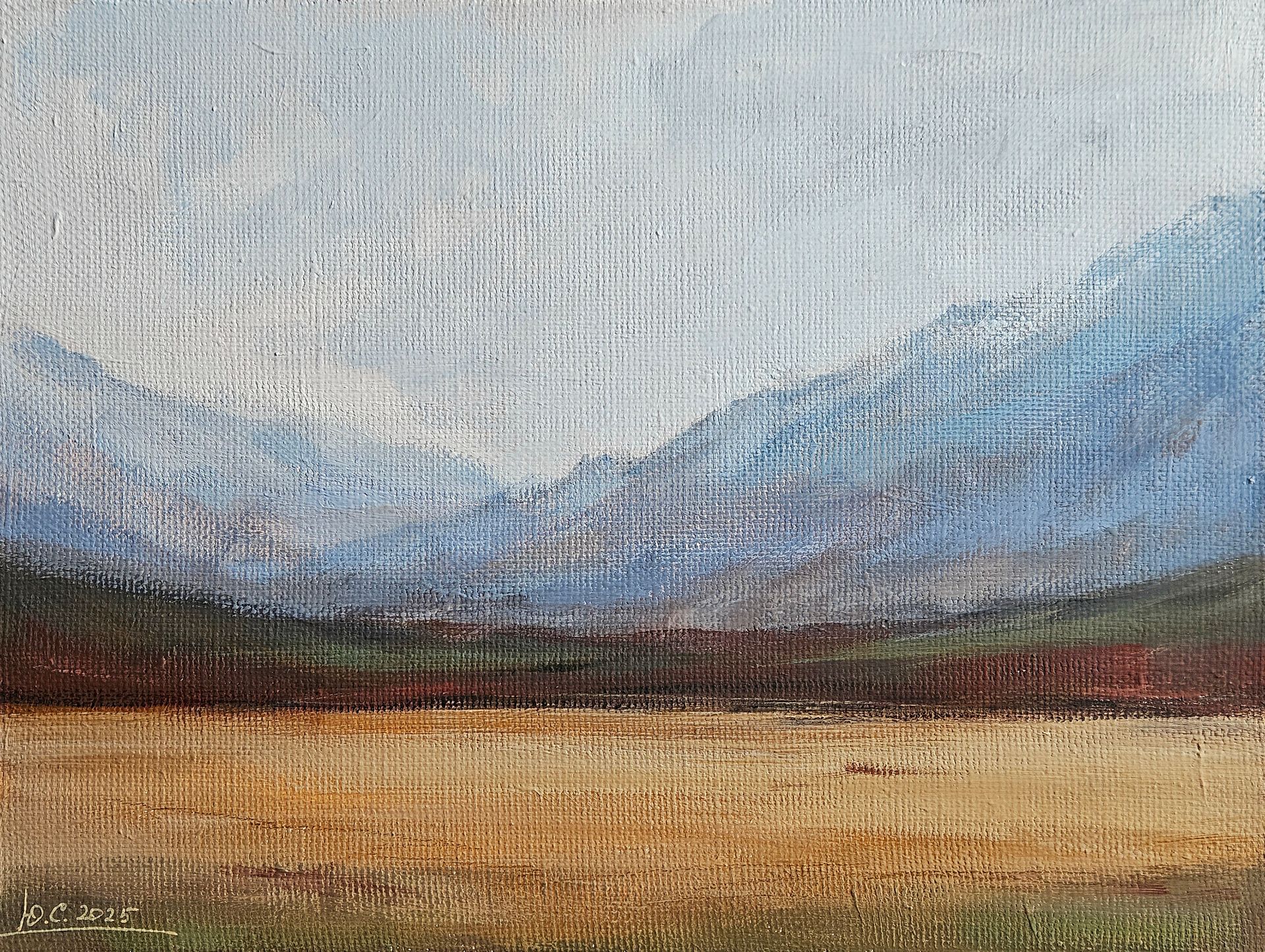 Светлана Юматова (Картина, живопись - 
                  40 x 30 см) Взгляд вперед