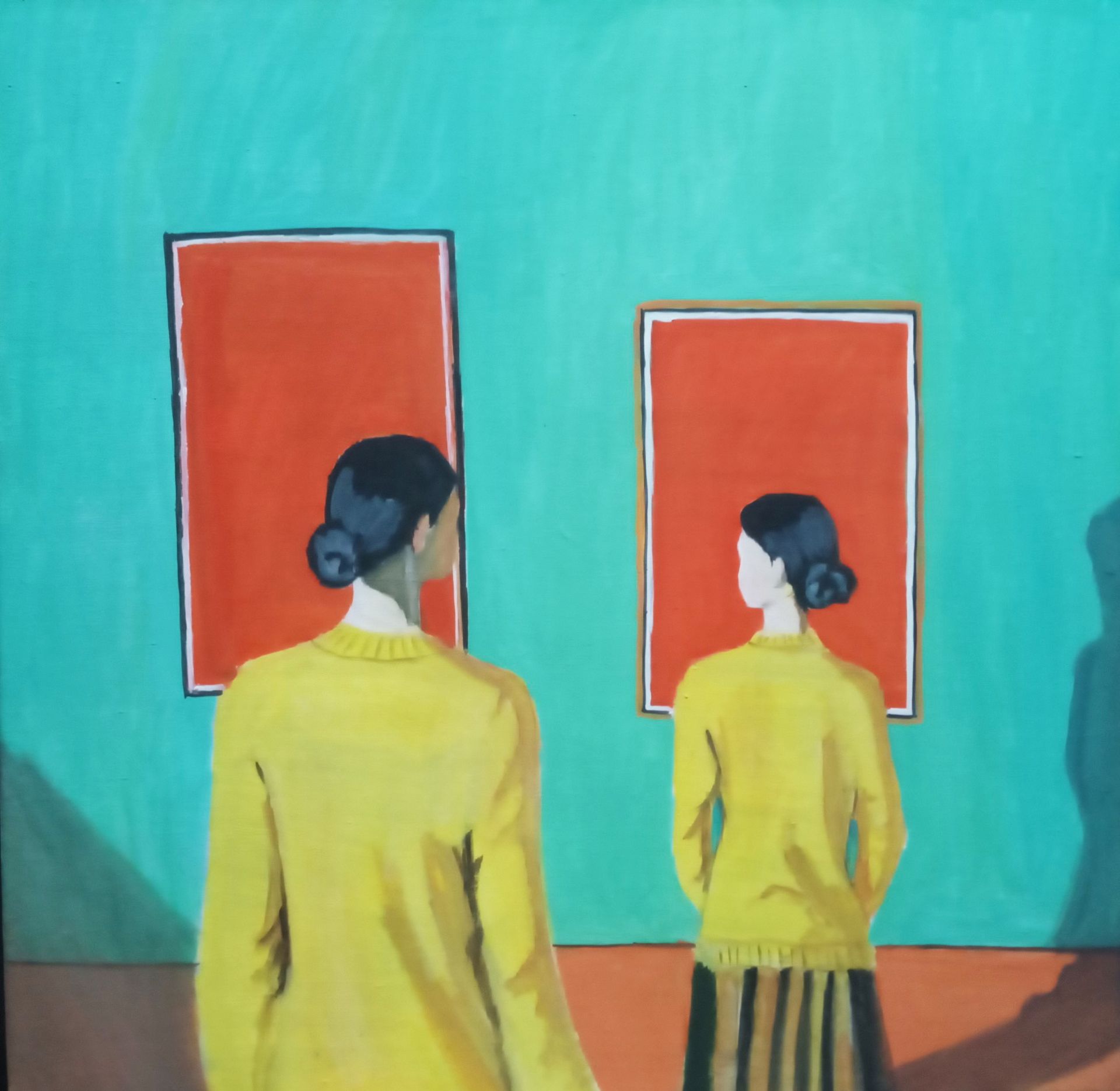 Ольга Чужакова (Картина, живопись - 
                  60 x 60 см) Абстракция