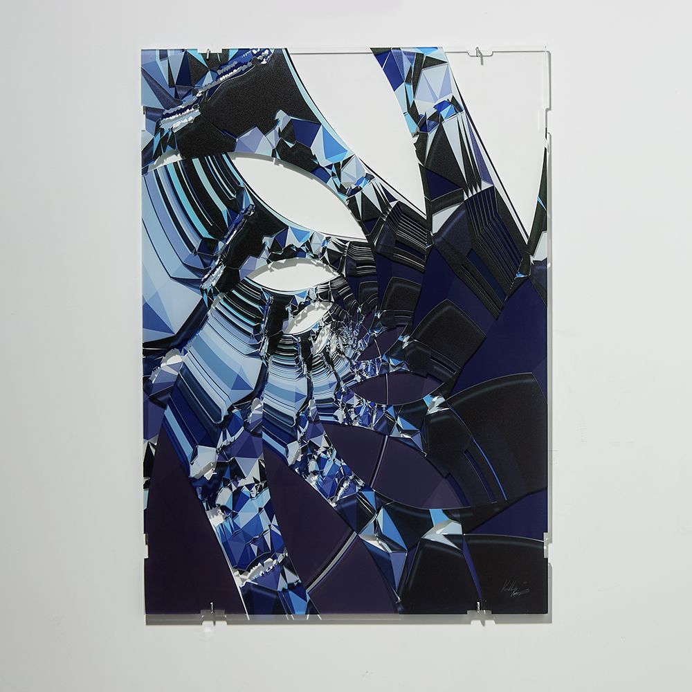 Кирилл Рейв (Объект - 
                  50 x 70 см) Из серии "Crystals"