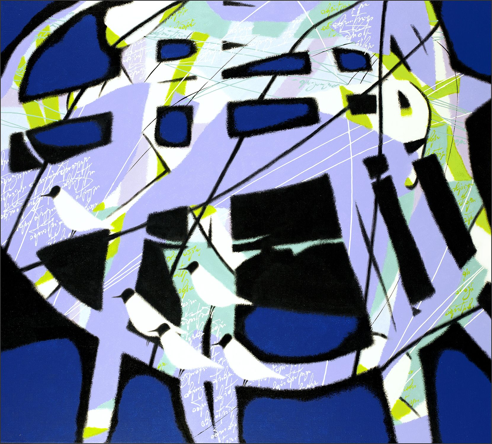 Александр Олигеров (Картина, живопись - 
                  110 x 100 см) Старый порт