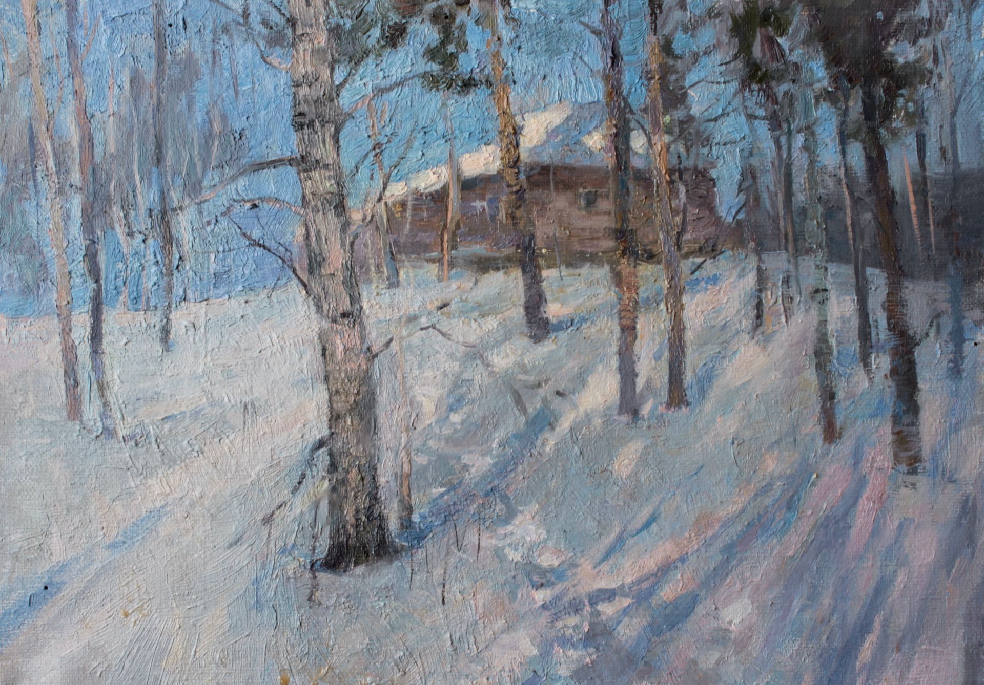 Алина Коршункова (Картина, живопись - 
                  30 x 24 см) Март