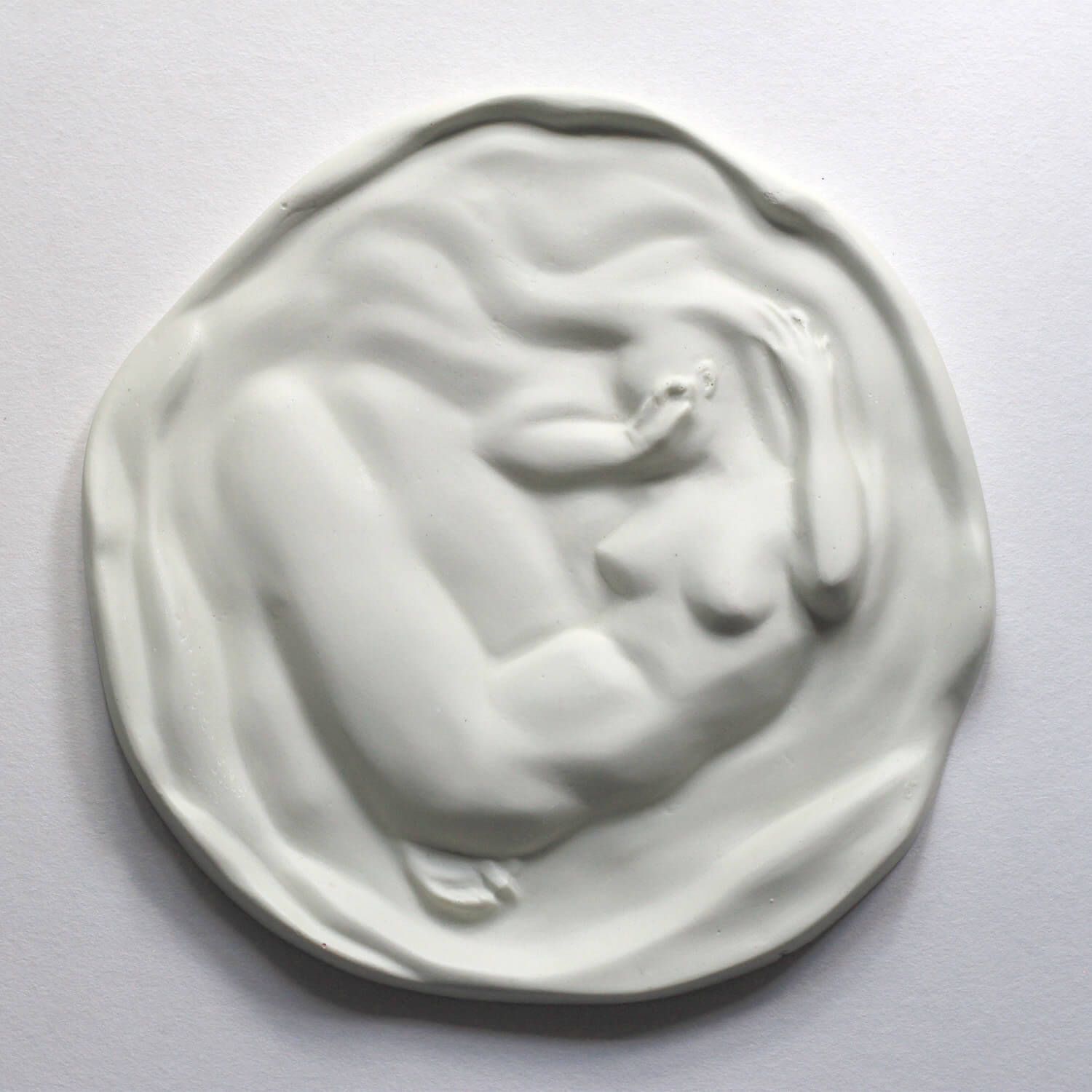 Маргарита Симонова (Скульптура - 
                  19.5 x 19.5 см) Жемчужница 8. Рисовая бумага