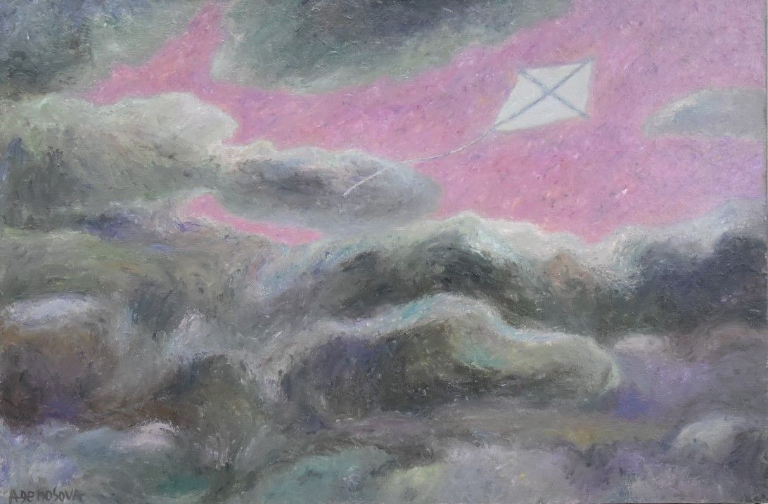 Юлия Агеносова (Картина, живопись - 
                  120 x 80 см) Goodbye! Часть II, триптих