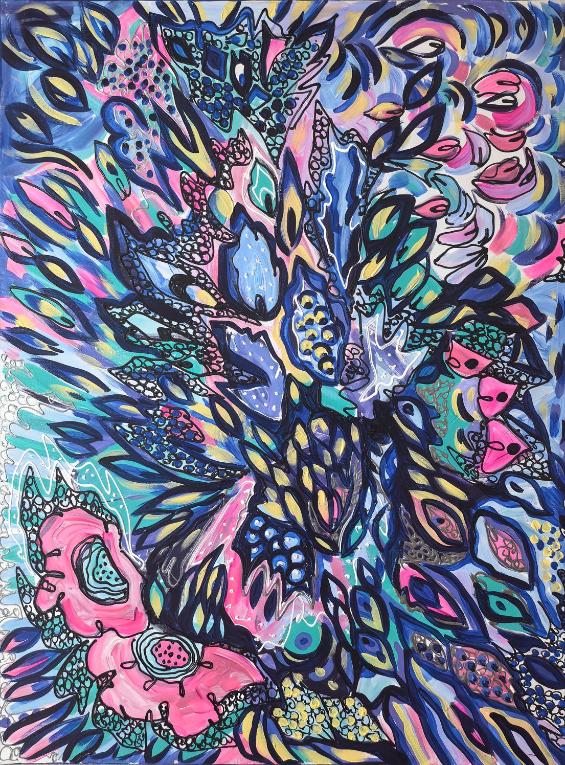 Ирина Шумская (Картина, живопись - 
                  60 x 80 см) Симфония цветов