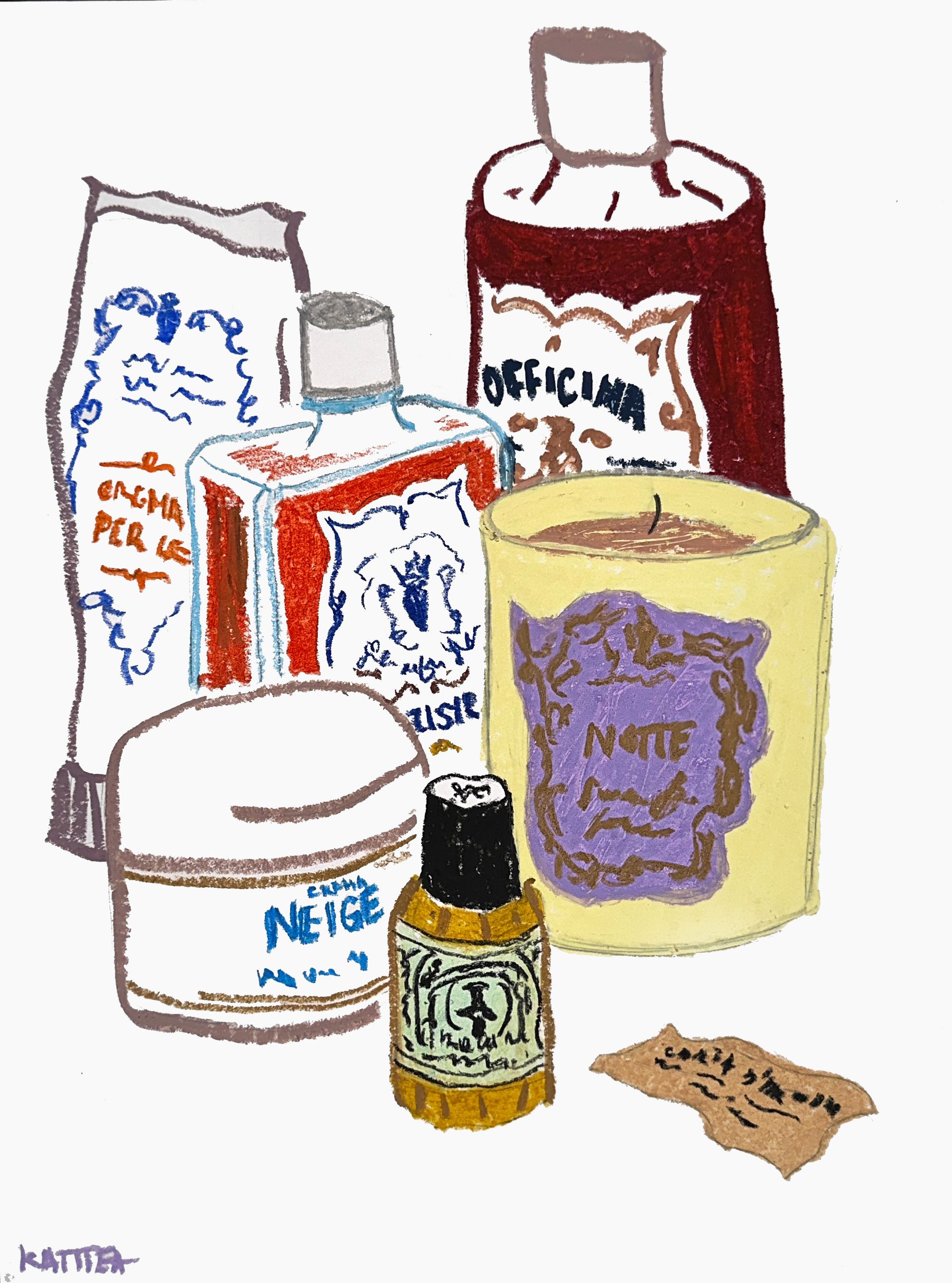 Катя Афонина (Авторская графика - 
                  30 x 40 см) Essentials
