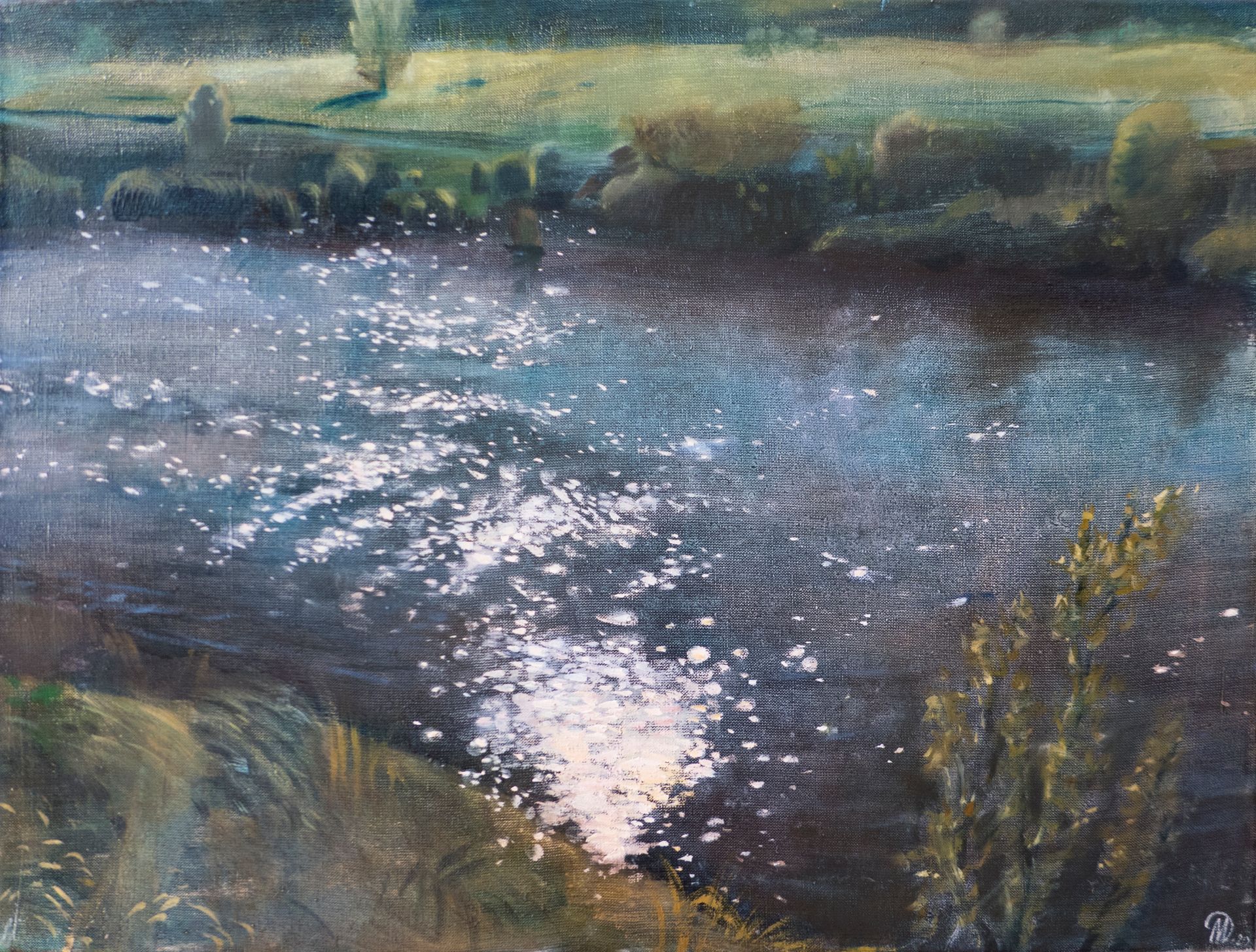 Маша Даниловская (Картина, живопись - 
                  70 x 52.5 см) Полуденный свет