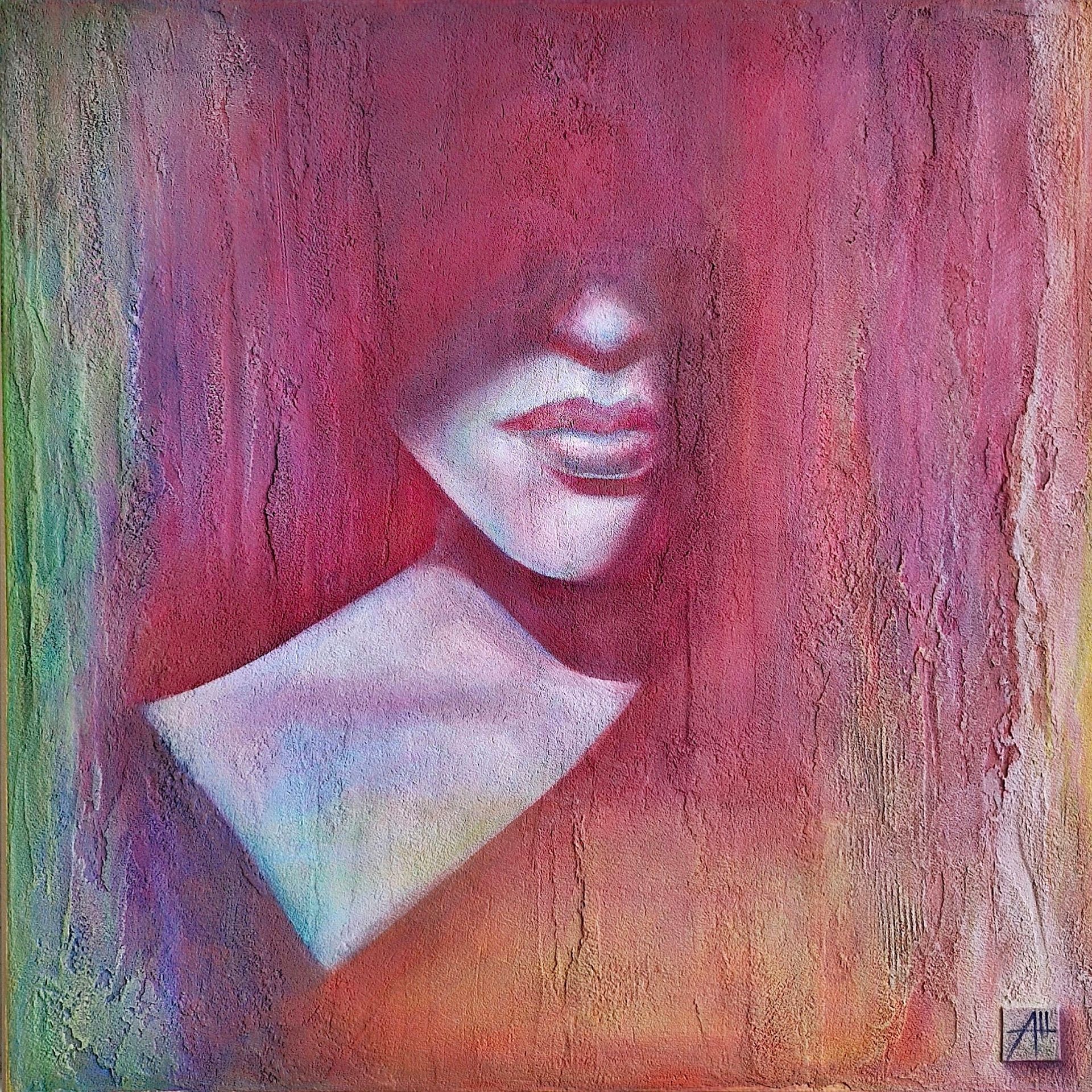 Анна Шуваева (Картина, живопись - 
                  40 x 40 см) Игра в прятки