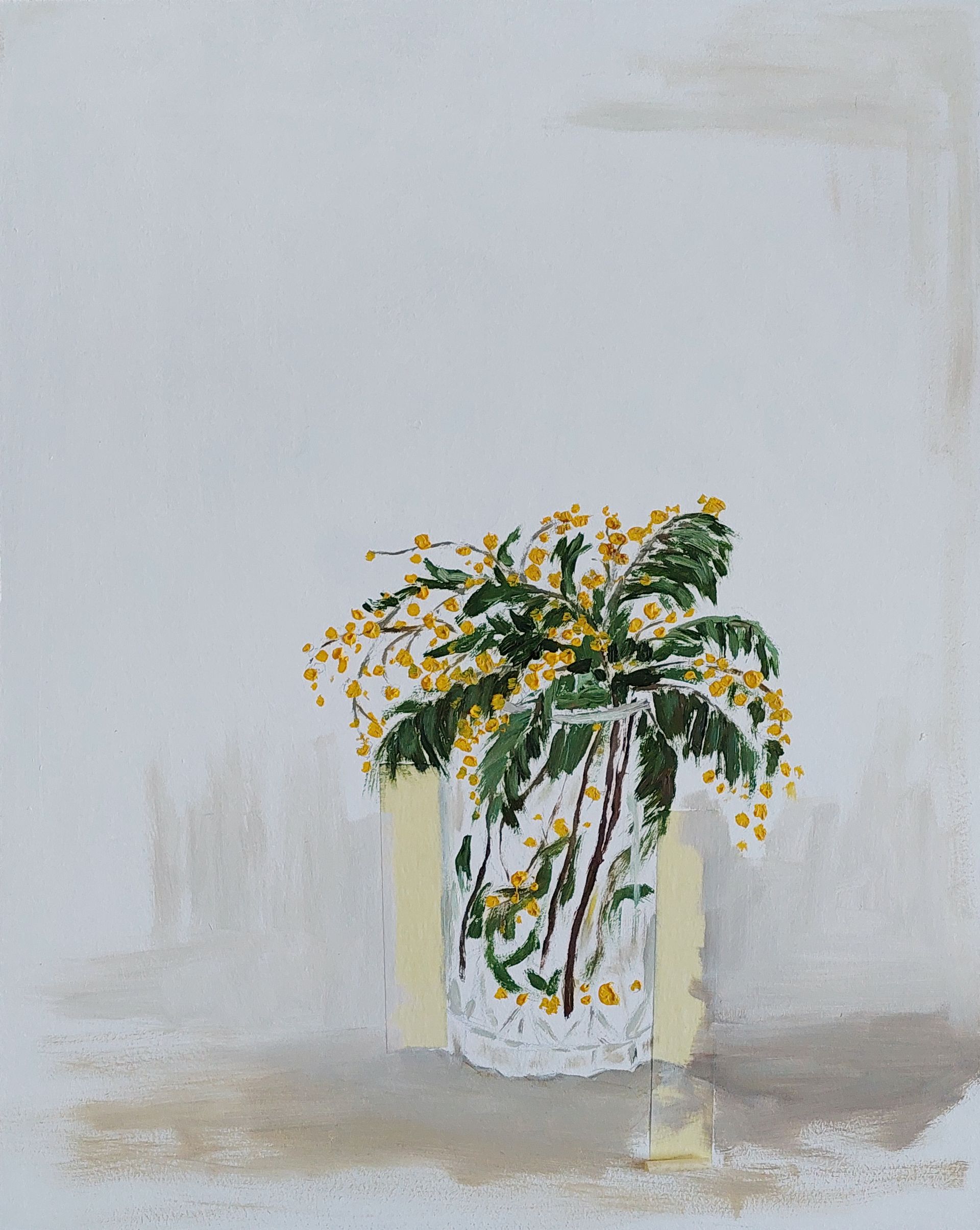 Оливия Лем (Картина, живопись - 
                  40 x 50 см) Мимоза