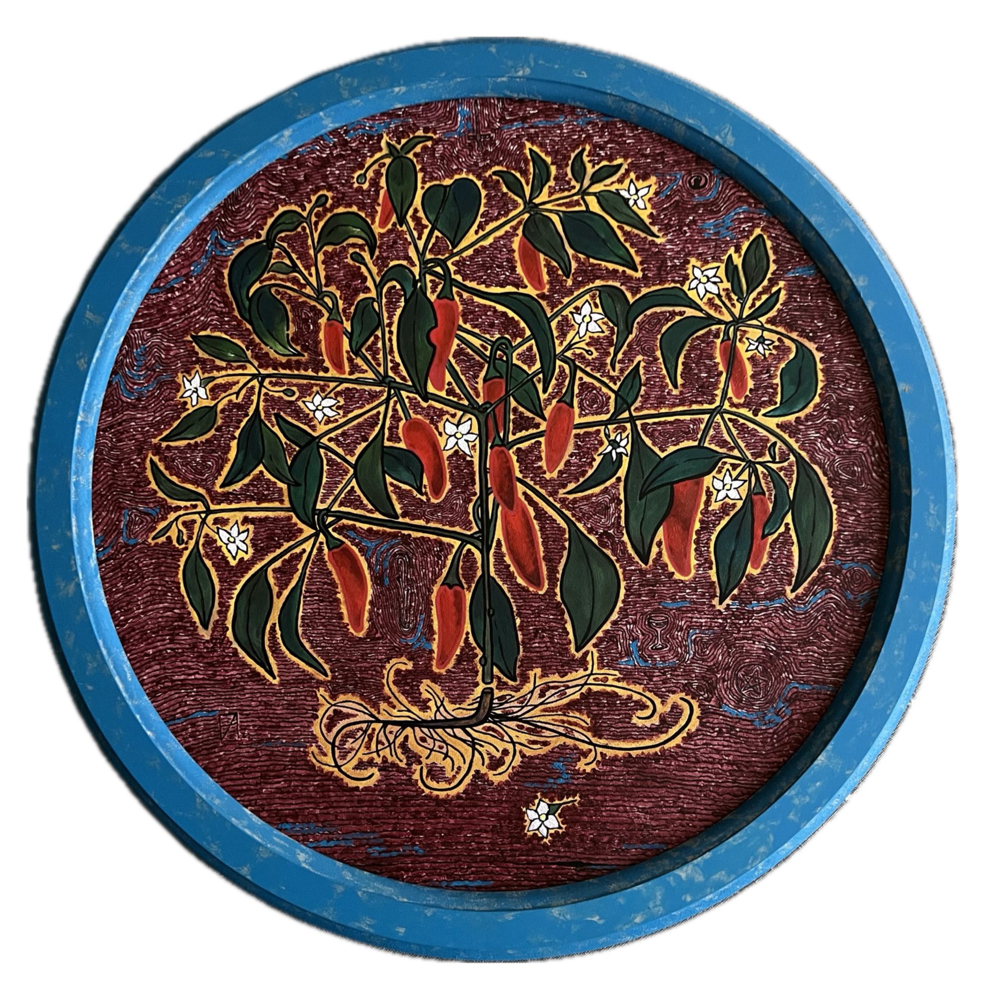 Алина Филимонова (Картина, живопись - 
                  56 x 56 см) Дерево жизни