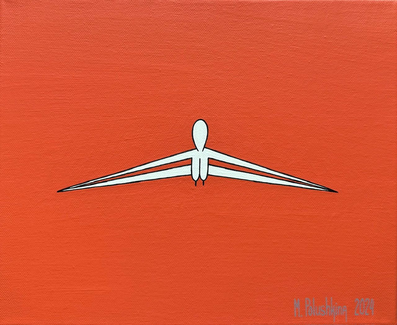 Мария Полушкина (Картина, живопись - 
                  30 x 25 см) Yoga 5