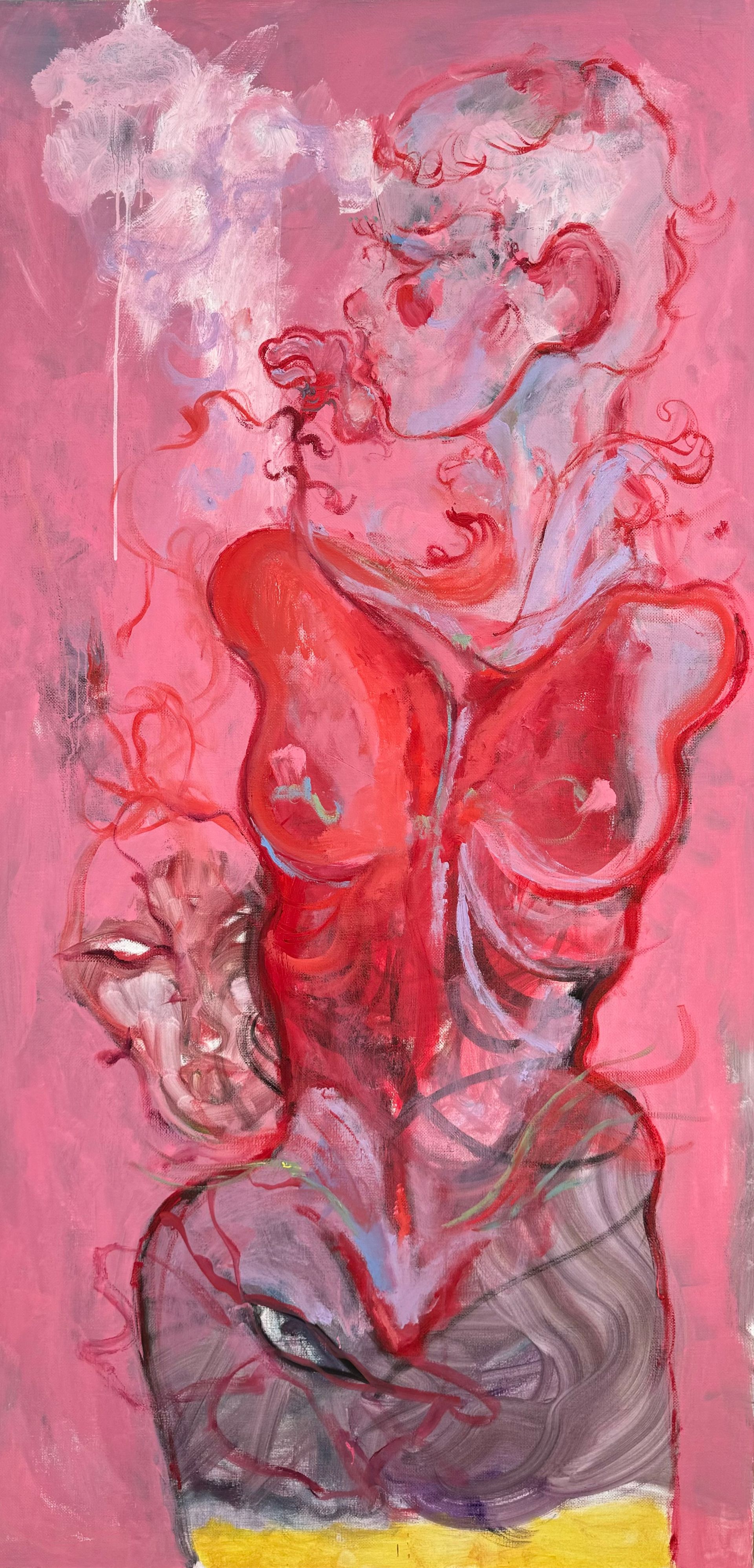 Александра Ушева (Картина, живопись - 
                  90 x 180 см) Pure