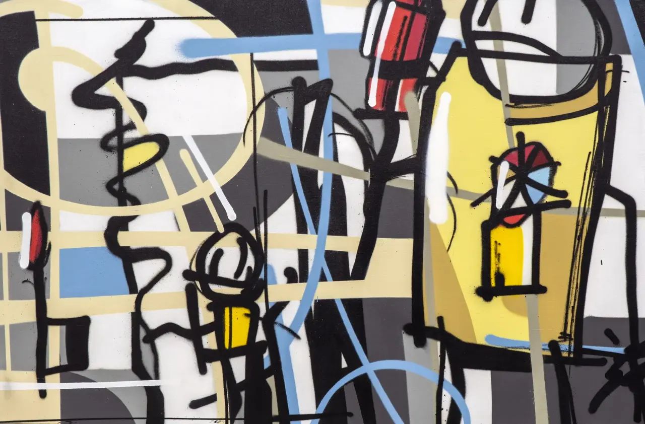 Александр Трунилов (Sasha Trun) (Картина, живопись - 
                  150 x 100 см) Бардак Ли