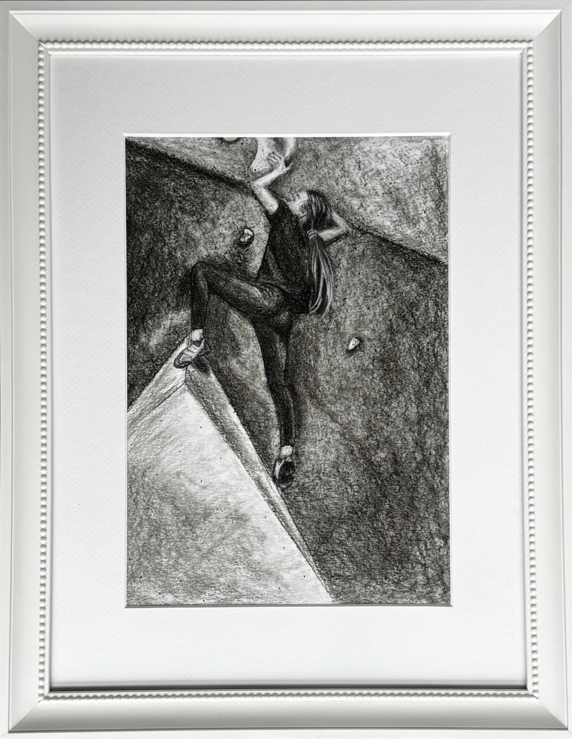 Наталья Наумова (Авторская графика - 
                  35 x 45 см) Боулдеринг