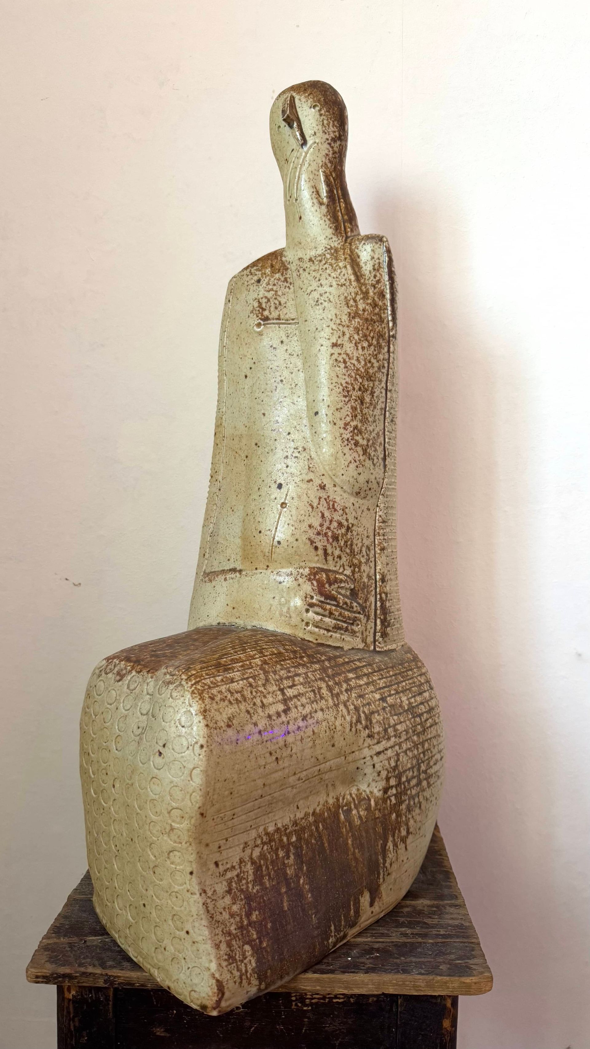 Оксана Афанасьева (Скульптура - 
                  19 x 60 см) Из серии "People"