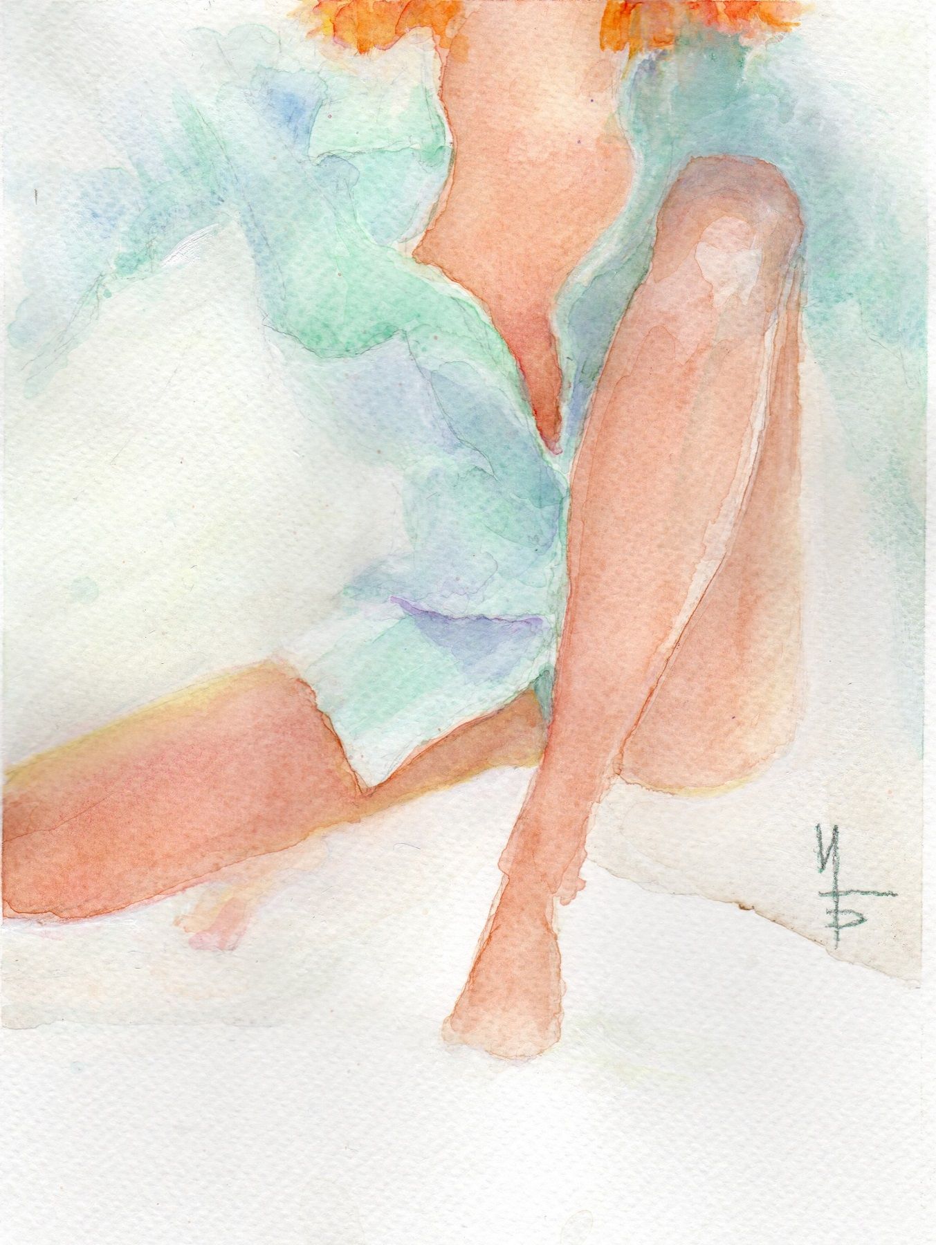 Ирина Булдина (Авторская графика - 
                  18 x 24 см) Мальдивы