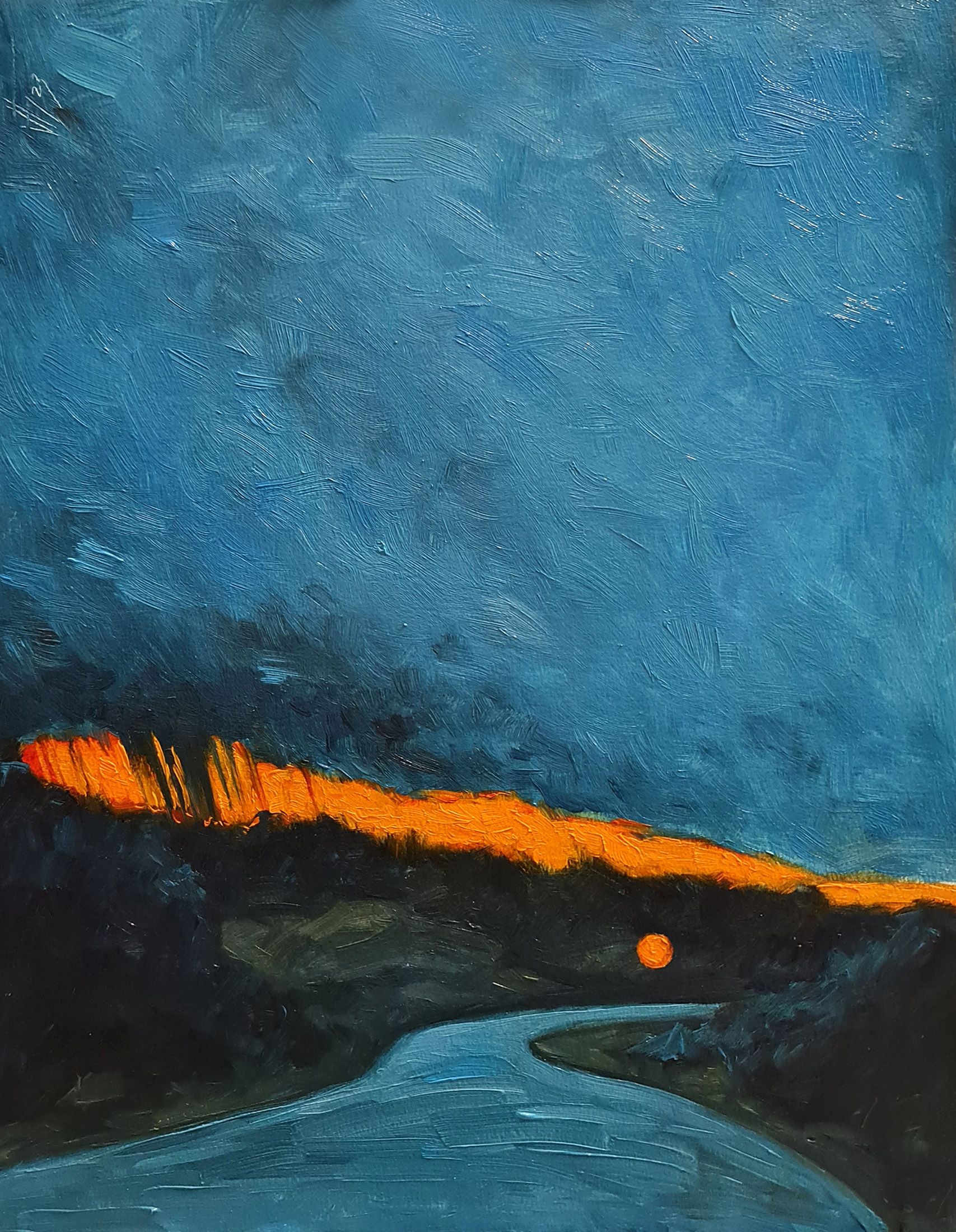 Александр Буданов (Авторская графика - 
                  30 x 40 см) Дорога 10