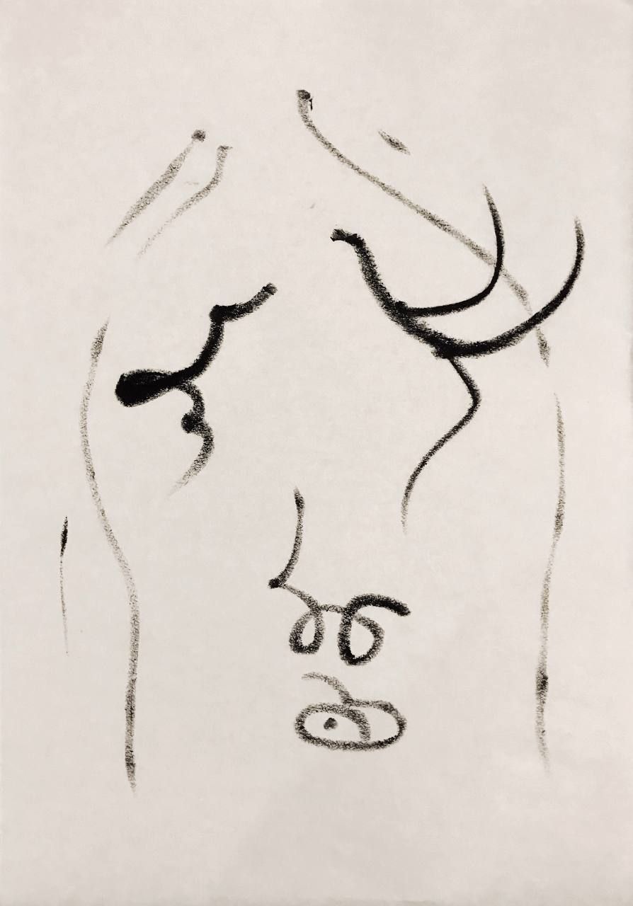 Юлия Немова (Авторская графика - 
                  29.7 x 42 см) 07