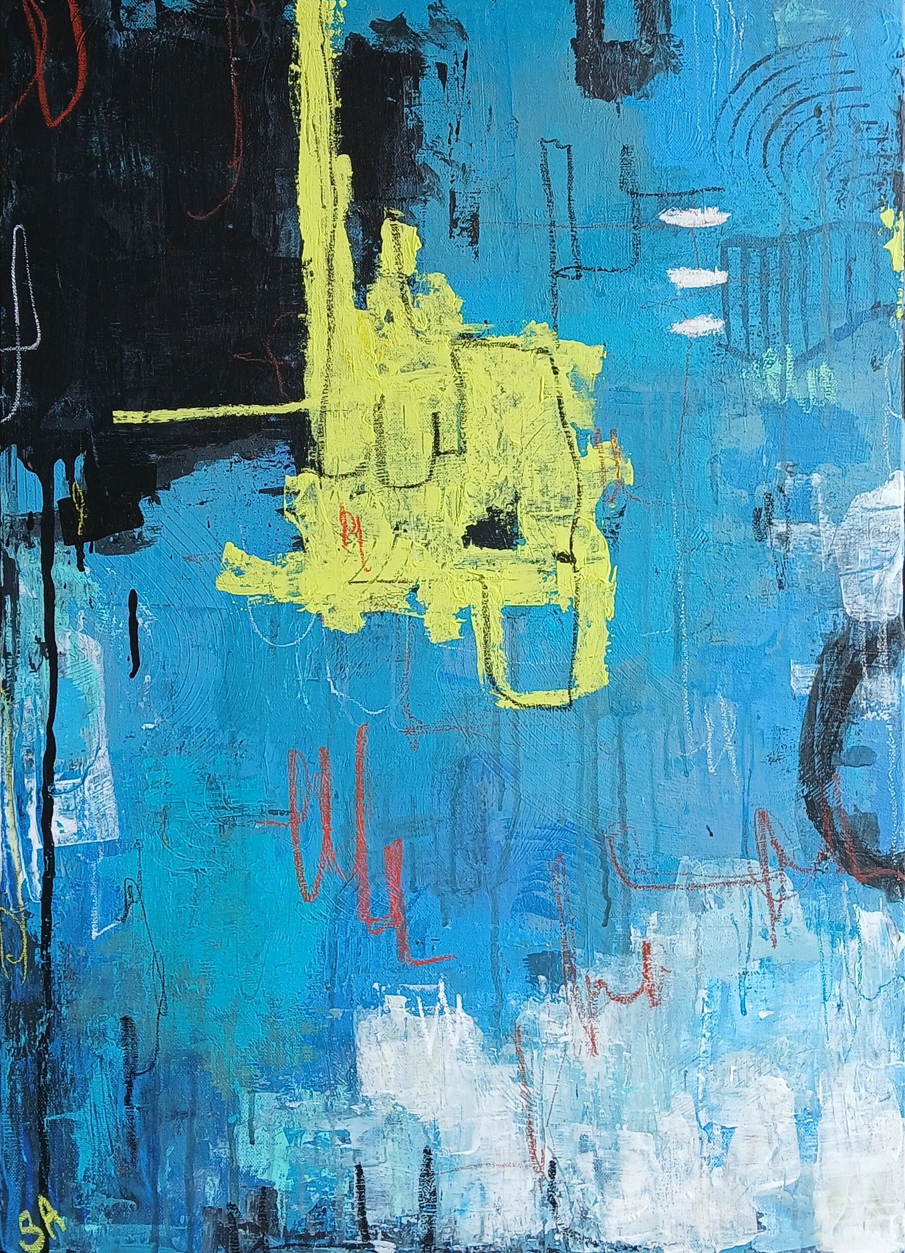 Анастасия Семенцул (Картина, живопись - 
                  50 x 70 см) Истинные чувства