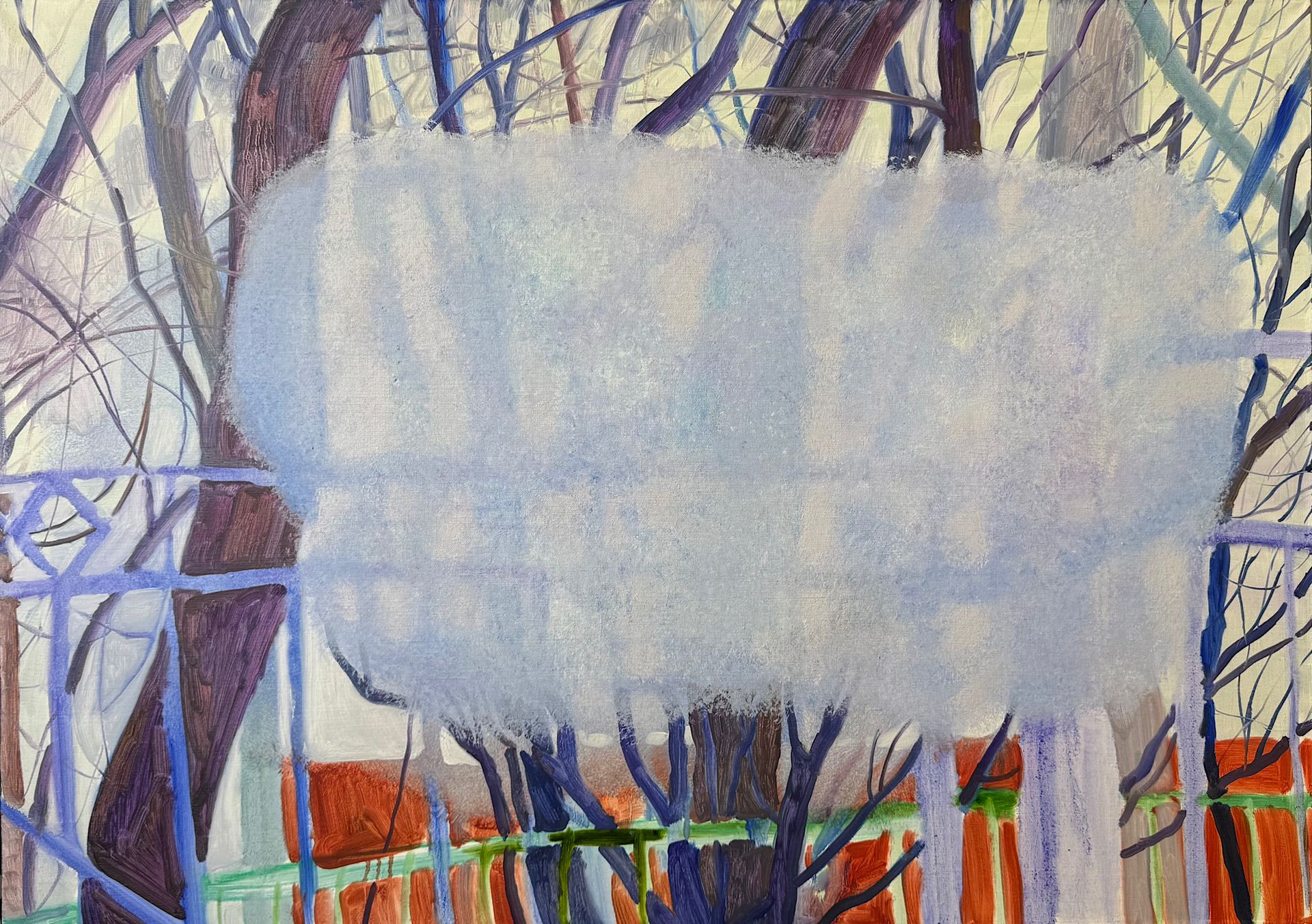 Наташа Хилл (Картина, живопись - 
                  105 x 75 см) 30 марта