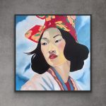 Нина Григель (Картина, живопись - 
                  60 x 60 см) Анна