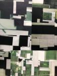 Анастасия Мячина (Коллаж / ассамбляж - 
                  35 x 55 см) Смотрела в окно, пока хотела выйти. Теперь уже здесь останусь