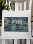Варвара Голланд (Авторская графика - 
                  36 x 32.5 см) Бешеные псы. Финал