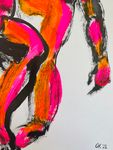 Ольга Кожевникова (Авторская графика - 
                  20.8 x 29.5 см) nude man 8
