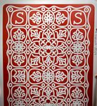 Елизавета Саевич (Картина, живопись - 
                  120 x 180 см) Q & K