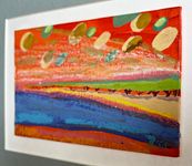 Нисо Атаханова (Авторская графика - 
                  28 x 23 см) Радуга